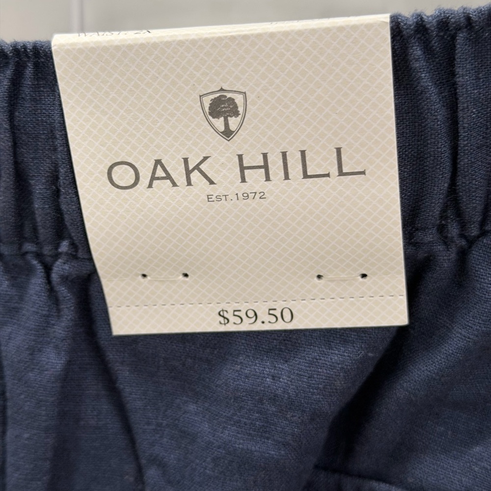 Men's Oak Hill Linen Blend Loose Fit Beach Pants 2Xx32